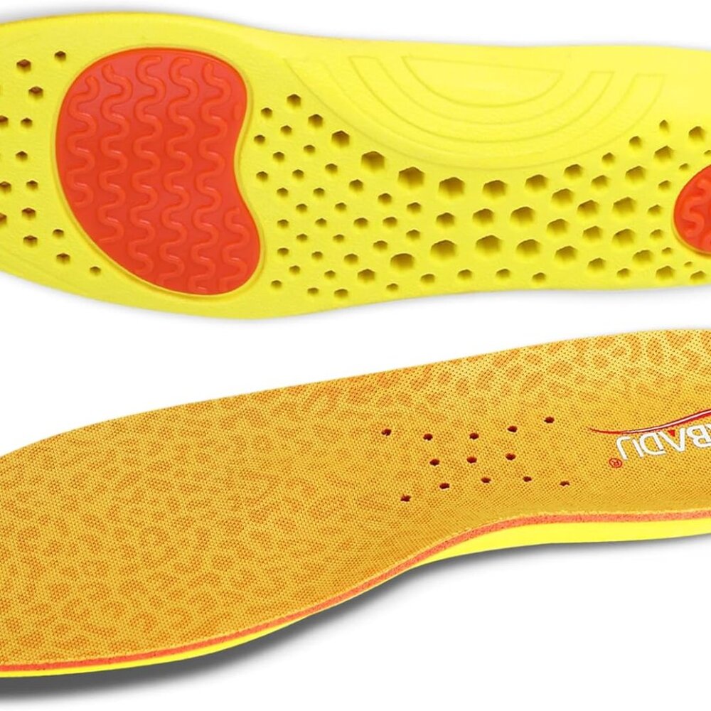 BABADU Insoles - Comfort Shoe Insoles for Men and Women, All-Day Shock Absorptio